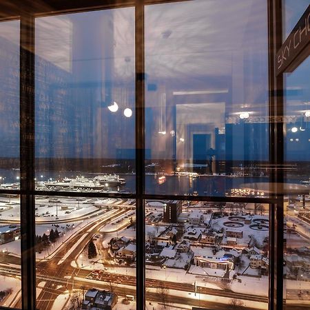 Sky Deep Jacuzzi 30 Floor Apartman Klaipėda Kültér fotó