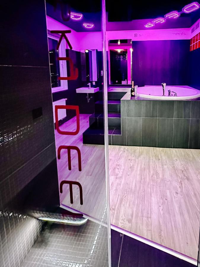 Sky Deep Jacuzzi 30 Floor Apartman Klaipėda Kültér fotó