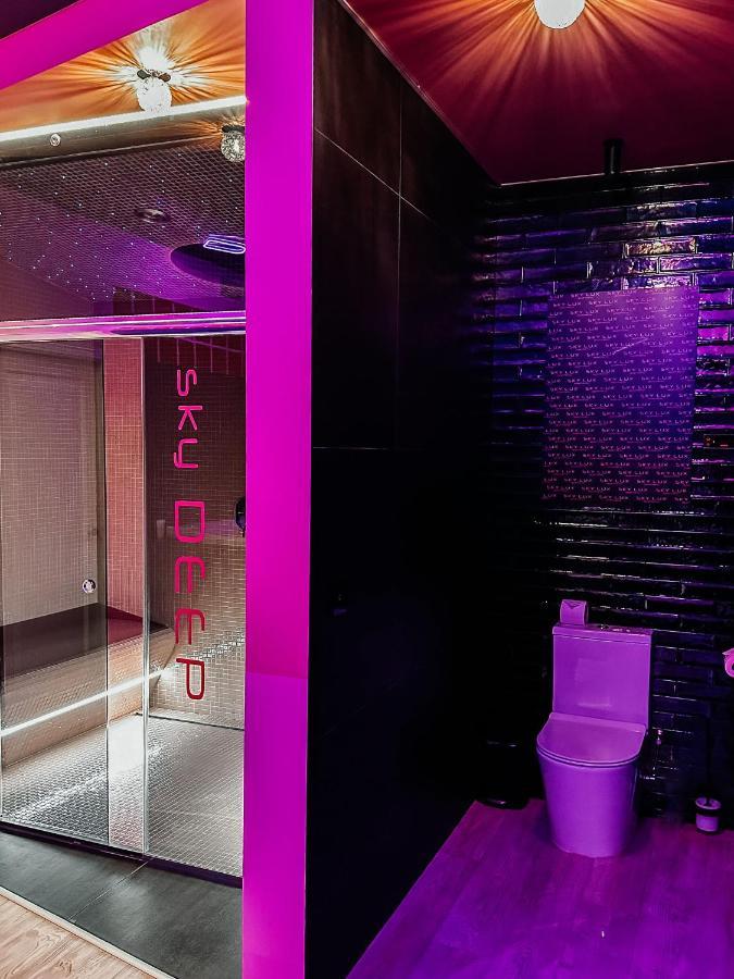 Sky Deep Jacuzzi 30 Floor Apartman Klaipėda Kültér fotó