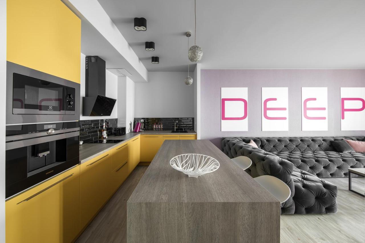 Sky Deep Jacuzzi 30 Floor Apartman Klaipėda Kültér fotó