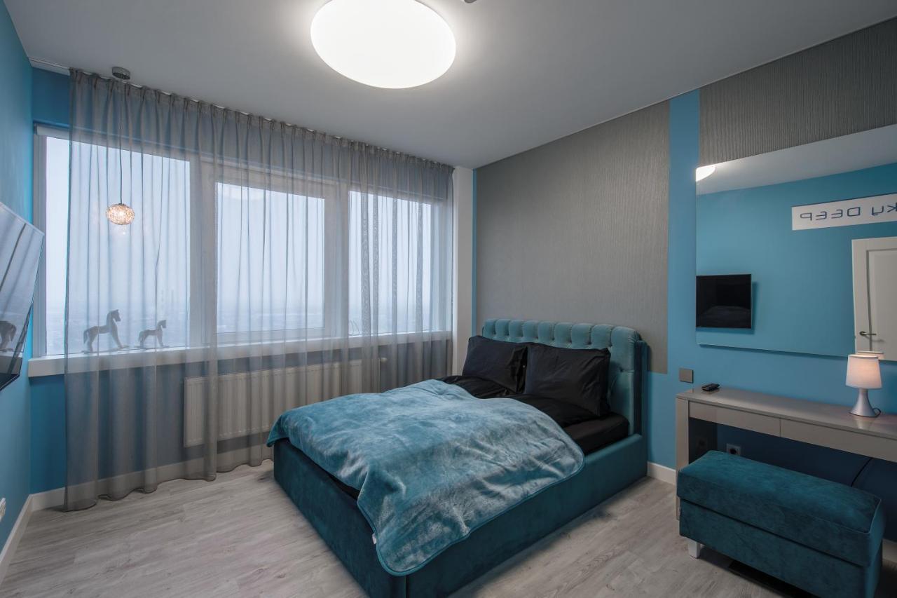 Sky Deep Jacuzzi 30 Floor Apartman Klaipėda Kültér fotó